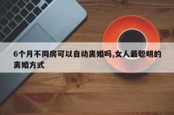 6个月不同房可以自动离婚吗,女人最聪明的离婚方式